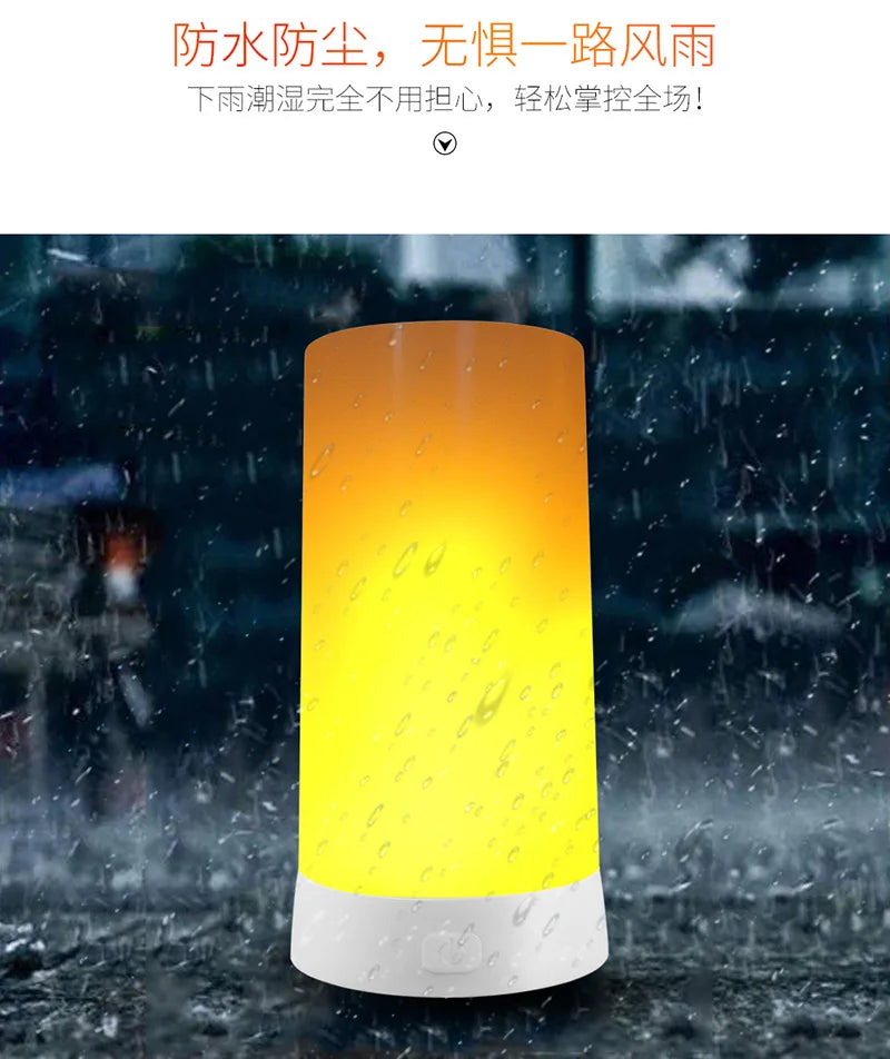 LED Flame Lamps for Room Simulated Flame Night Lights Lava Lamps Indoor Bar Ktv Wedding Decoration for Christmal New Year Gift-Serilas