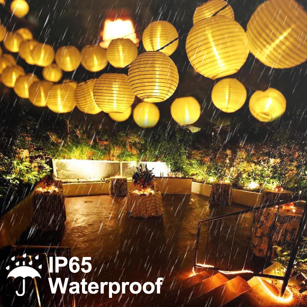 Solar String Lights 10/20/30 LED Outdoor Waterproof Christmas Garland Lantern Fairy Lamp String  for Garden Wedding Party Decor-Serilas