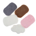 Dollhouse Miniature Plush Rug Carpet Mat Dolls House Living Room Furniture Decoration Accessories-Serilas