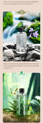 Automatic aromatherapy diffuser for eliminating odors, suitable for household use, with essential oil for air freshening.-Serilas