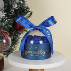 Candy Box Hot Christmas Festival Gift Box Christmas Gift Box Gold For Holiday Packaging Christmas Festival Decoration Gift-Serilas