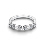 2025 HOT Princess 925 Silver Bow Rose Flower Love Eternal Crown Ring Suitable for Women's Birthday Wedding Gifts-Serilas