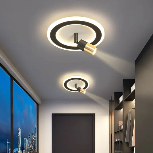 LumiGlow™ Modern LED Chandelier with Adjustable Spot Lighting