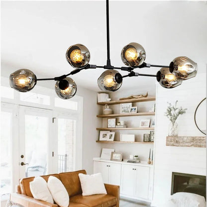 NorduGlow™ Modern LED Hanging Chandelier