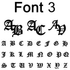 Personalized Initial Name Earrings Exquisite Stainless Steel Customized Earrings Commemorative Gift for Mom and Women's Friends-Serilas