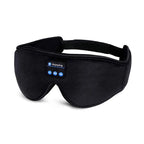 Bluetooth Sleeping Headphones 3D Eye Mask Wireless Air Travel Bluetooth 5.0 Headband Soft Elastic Comfortable Music Earphones-Serilas