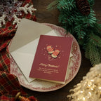 Merry Christmas Cards Set with Envelope New Year Wishes Christmas Gifts Decorative Greeting Xmas Postcards for Xmas 2025-Serilas