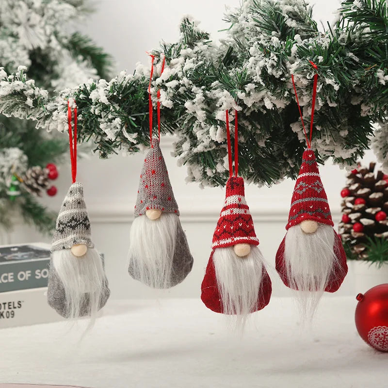 Navidad 2025 New Year 2024 Gifts Christmas Santa Faceless Gnomes Dolls Christmas Decorations for Home Xmas Tree Decor Ornaments-Serilas
