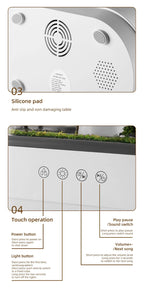 Aroma Air Humidifier Fragrance Essential Oil Diffuser for Home Raindrop Model Aroma Diffuser Humidifier with LED Colorful Light-Serilas