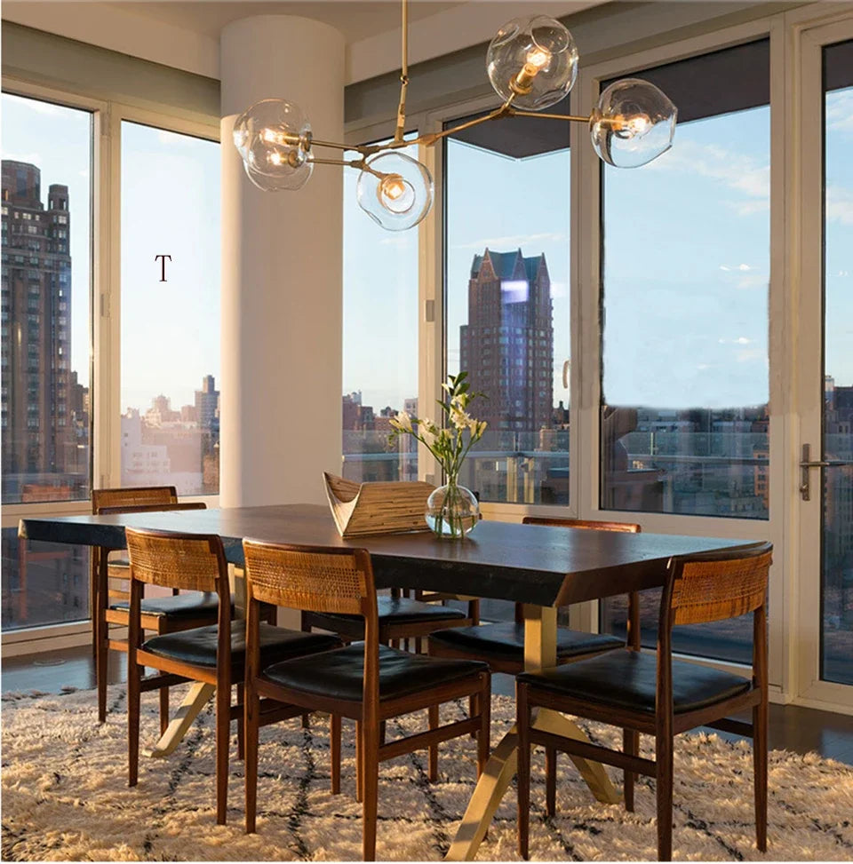 NorduGlow™ Modern LED Hanging Chandelier