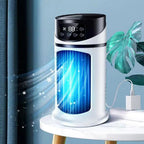 Portable AC Fan Cooler Fan Portable Air Conditioners Personal Evaporative Space Cooler with Timer Quiet Humidifier for Travel-Serilas