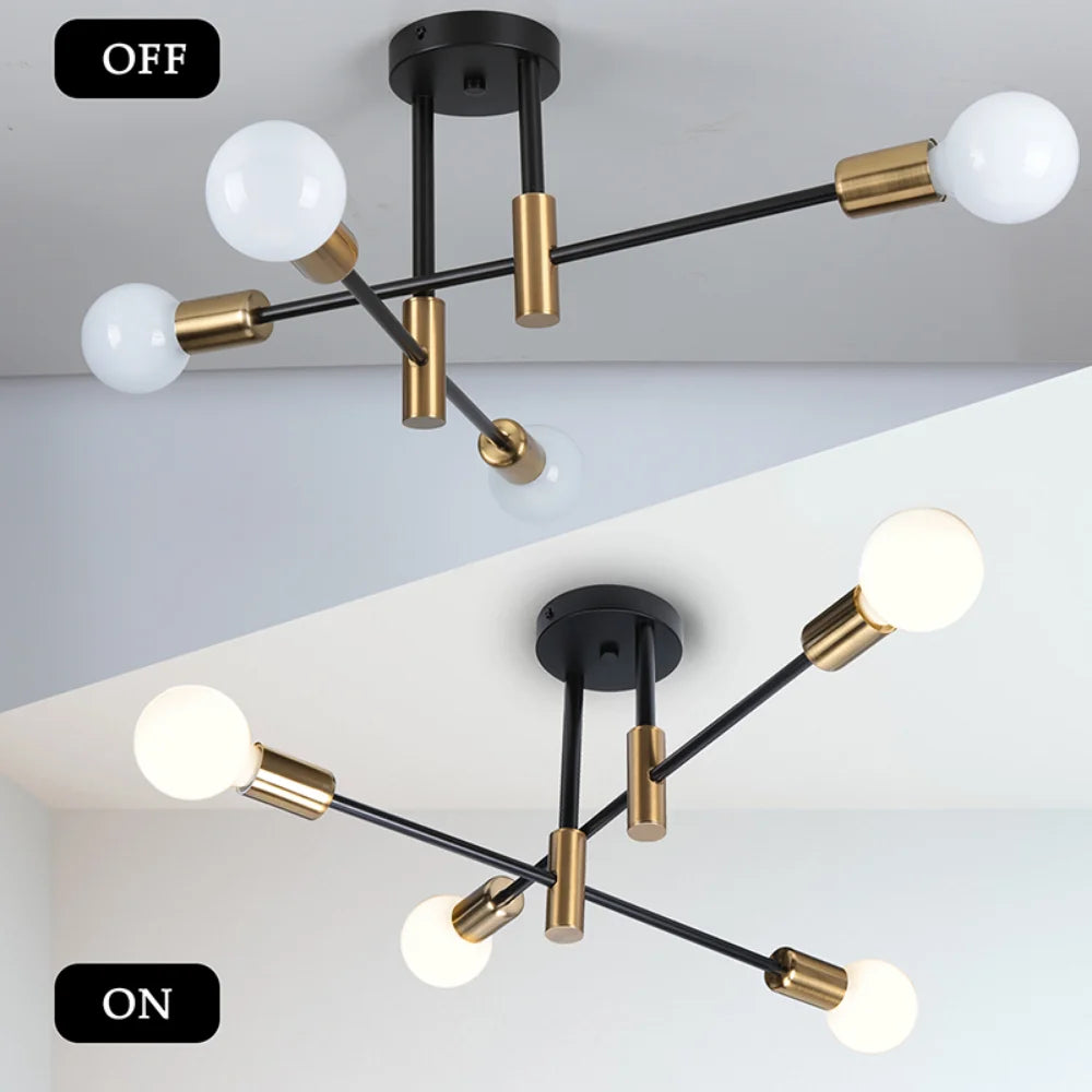 VeloraLux™ Retro Luxury LED Chandelier