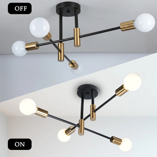 VeloraLux™ Retro Luxury LED Chandelier
