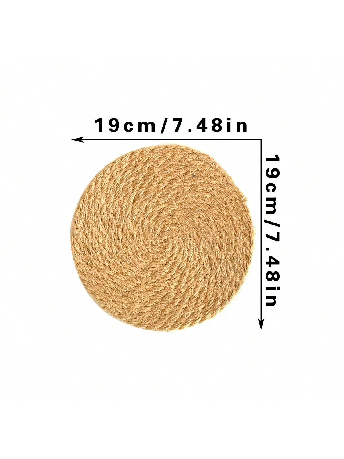 Hanging Woven Cloth Wall Basket Handmade Decorative Rustic Boho Wall Baskets Decor Home Farmhouse Wicker Round Seagrass Baskets-Serilas