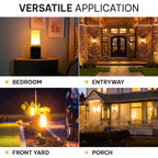 LED Flame Bulbs E27 E26 E14 B22 85-265V 220V 110V LED Flame Effect Fire Light Bulb 12W Flickering Emulation Decor LED Lamp-Serilas