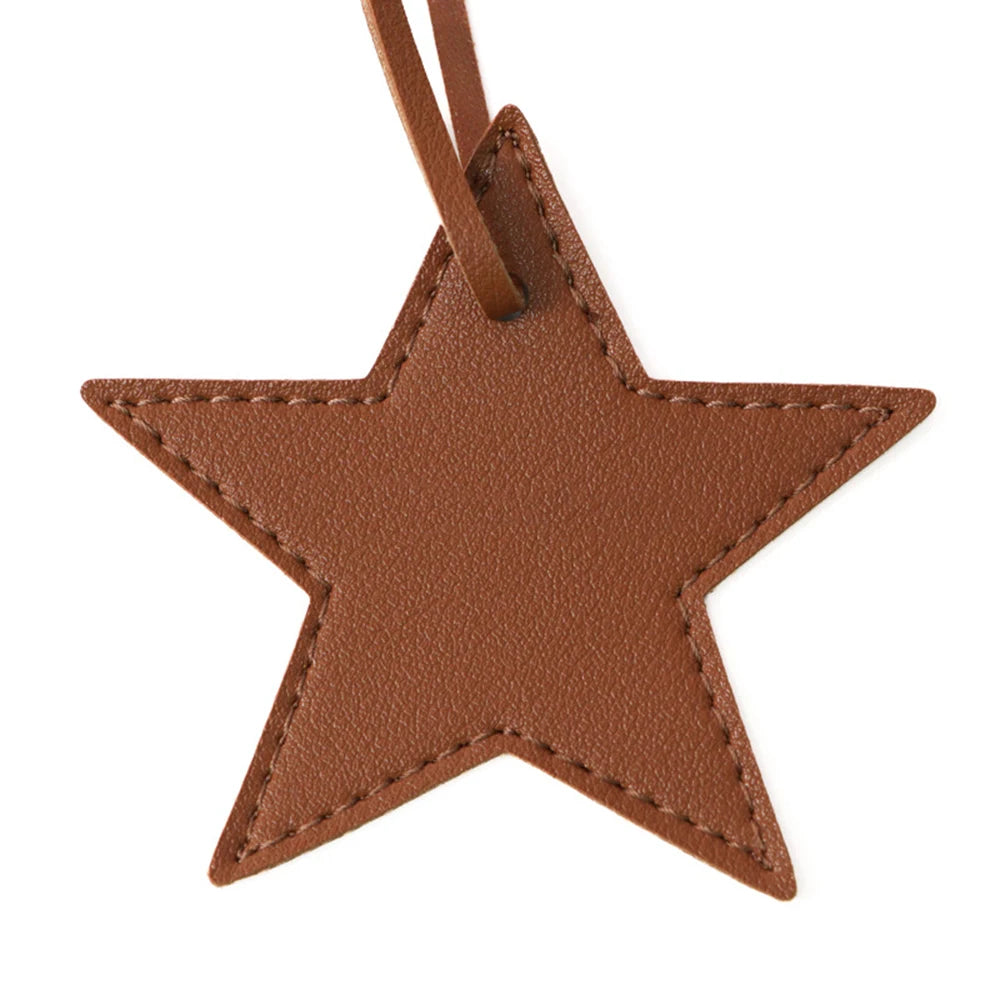 Personalized Letter Lucky Star Pendants For Bags Popular DIY Gift Custom Name Women Bag Charm Accessories Fashion Car Ornament-Serilas