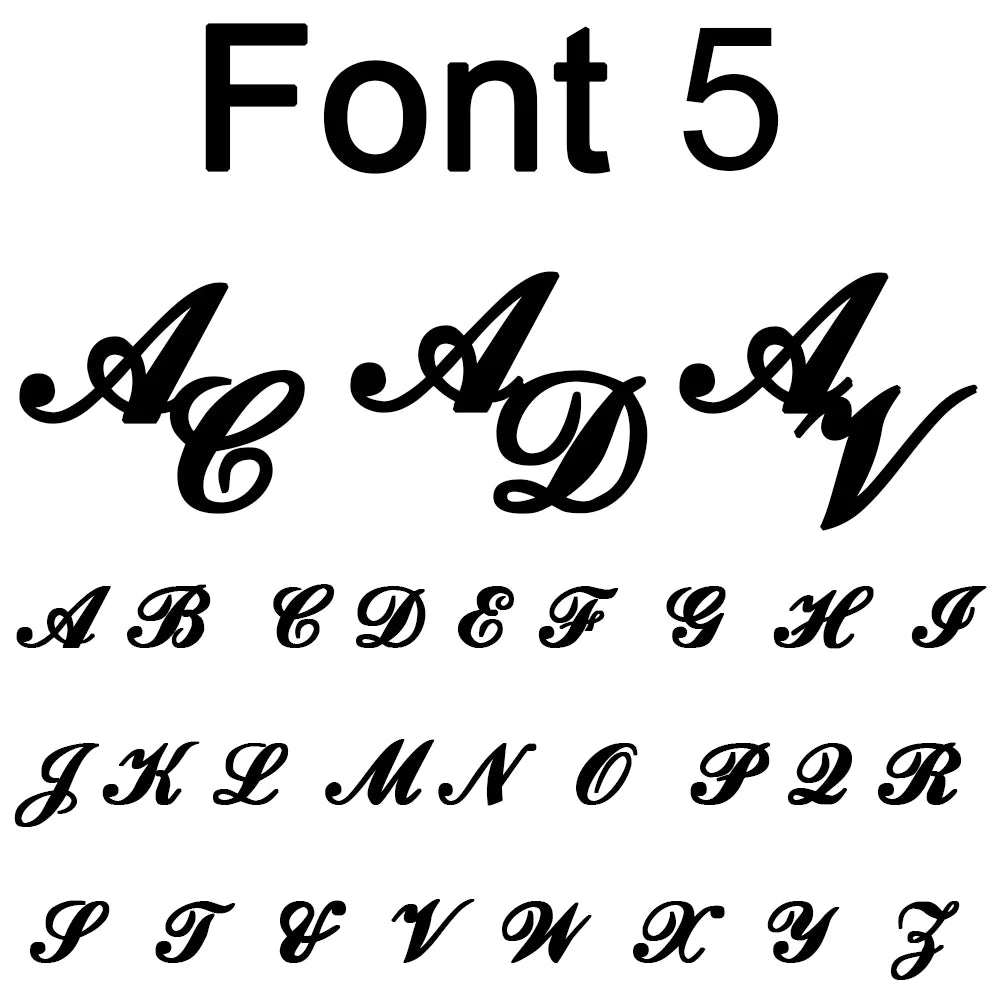 Personalized Initial Name Earrings Exquisite Stainless Steel Customized Earrings Commemorative Gift for Mom and Women's Friends-Serilas