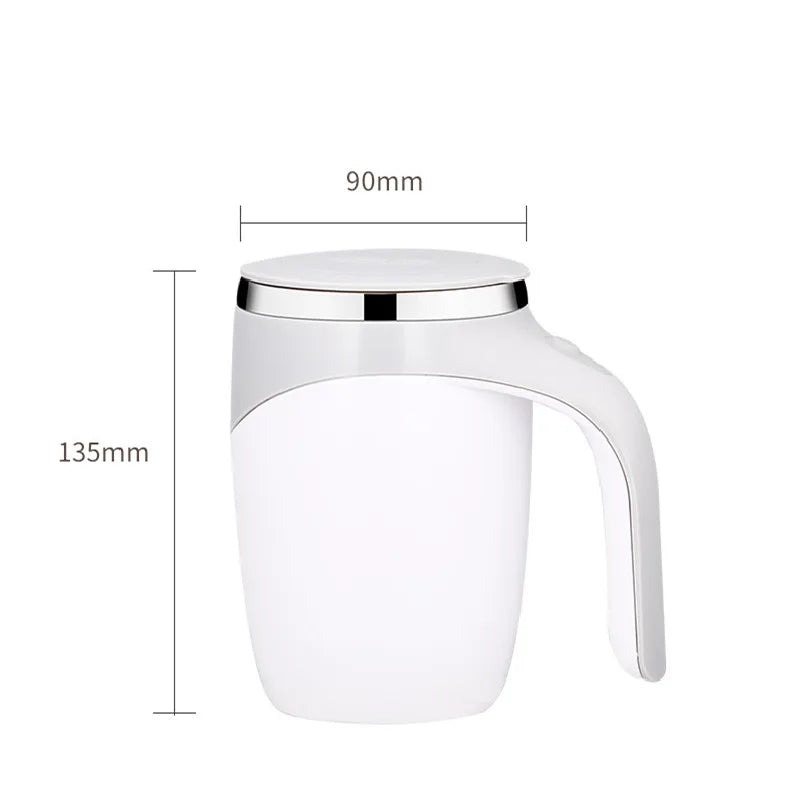 Automatic Stirring Magnetic Mug Rechargeable Model Coffee Electric Lazy Milkshake Rotating Blender Smart Mixer Thermal Bottle-Serilas