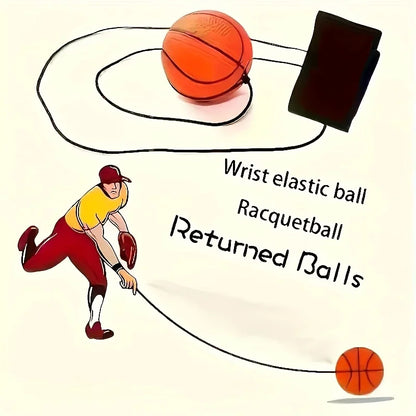 BounceGrip™ Basketball Wrist Reflex Training Ball