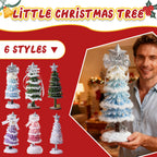 Christmas Lovely Tree Gift Holiday Tabletop Ambiance Tree Ornaments Xmas Party Tree Decoration Suitable For Family Friends-Serilas