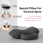 Electric Neck Massager Pillow Cervical Stretcher Heating Vibration Massage Back Traction Orthopedic Sleeping Pillows Support-Serilas