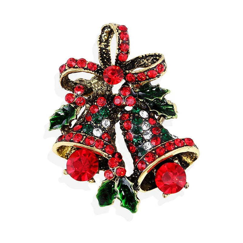 Fashionable Christmas Wreath Decoration Corsage ,31 Styles To Choose From Versatile Brooch, ,ideal Choice for Gifts-Serilas