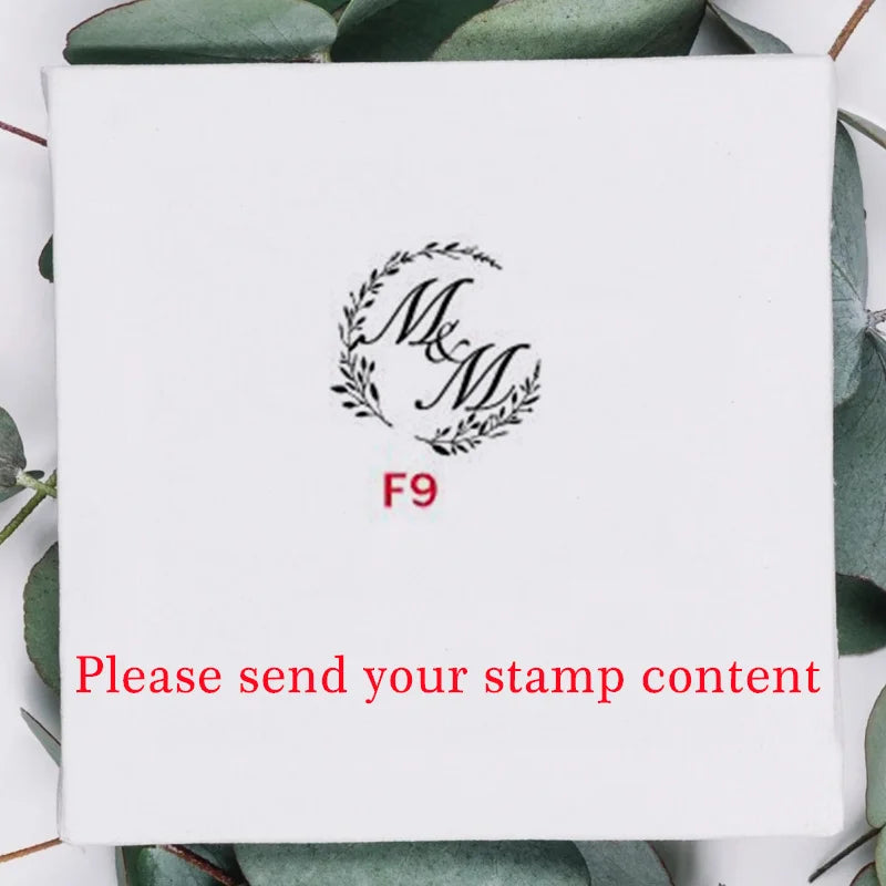 Ornament wreath Name Wedding Customized Wax Stamp Initial stamp,DIY Ancient Seal Retro Stamp,Personalized designVintage Wax Seal-Serilas