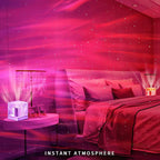 New Northern Light Starry Sky Projector Lamp Ocean Projector Lamp Bar Party Atmosphere Light Decoration Night Light Holiday Gift-Serilas