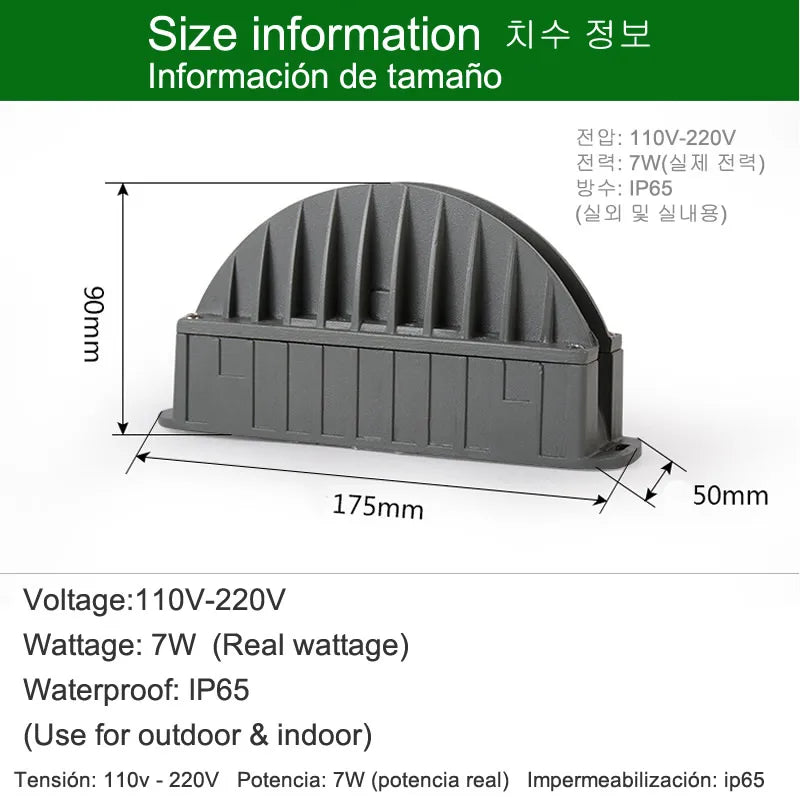 LED Window Lights For Home Living Room TV Decoration 110V 220V Door Frame Wall KTV Hotel Garage Corridor Lamps IP67 Outdoor-Serilas