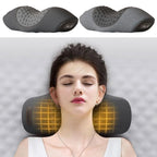 Electric Neck Massage Pillow Heating Vibration Neck Massager Back Cervical Traction Relax Sleeping Memory Foam Spine Support-Serilas