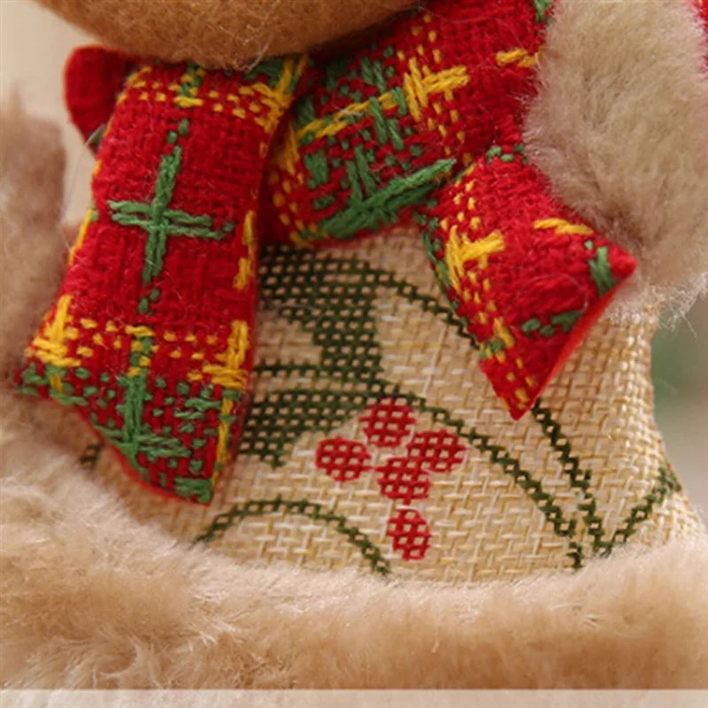 Dancing Santa Merry Christmas Ornaments xmas Tree Hanging Toys Christmas Tree Decoration Home Decor Present Xmas Children'S Gift-Serilas