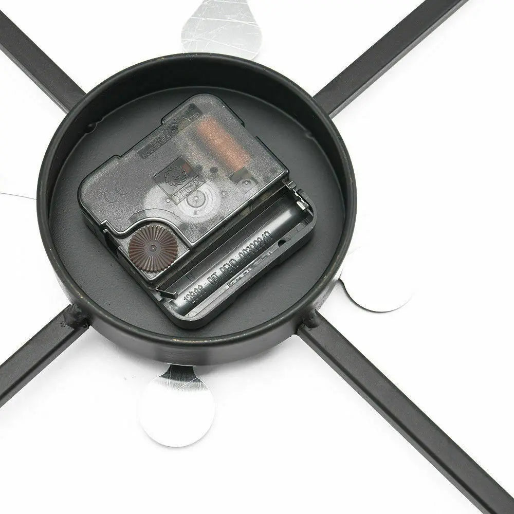 Modern 3D Large Wall Clocks Roman Numerals Retro Round Metal Iron Accurate Silent Nordic Hanging Ornament Living Room Decoration-Serilas