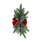 Christmas Staircase Decoration Wreath DIY Indoor Outdoor Garland Decoration With LED Decoration Prop Evening Party Dress Up Prop-Serilas