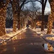 LED Solar Light String 8 Functions Outdoor Waterproof Lawn Starry Sky Christmas Garden Courtyard Decoration Atmosphere Lights-Serilas