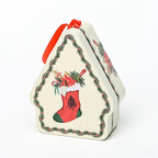 Christmas Tin Gift Box Cartoon Printed Tinplate Box Square Candy Storage Container for Xmas Holiday Packaging Supplies-Serilas