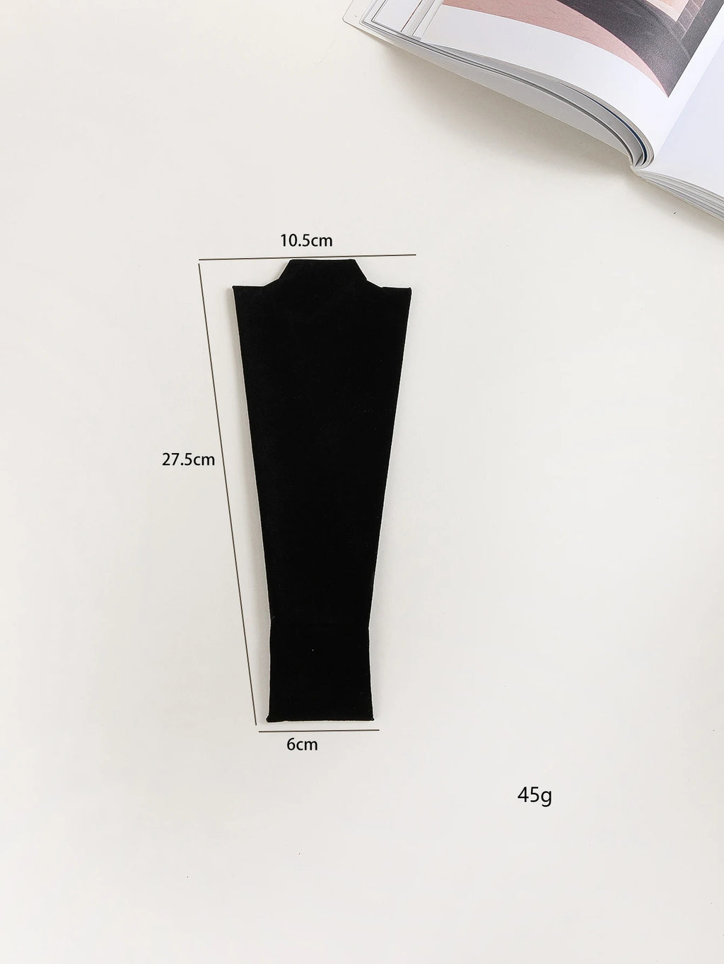 Velvet Portrait Necklace Display Pendant Organizer Jewelry Display Stand Jewelry Mannequin Bust Necklace Pendant Window Display-Serilas