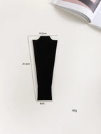 Velvet Portrait Necklace Display Pendant Organizer Jewelry Display Stand Jewelry Mannequin Bust Necklace Pendant Window Display-Serilas