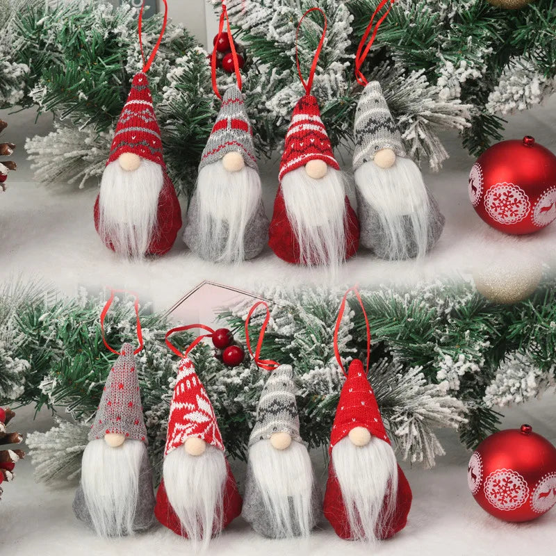Navidad 2025 New Year 2024 Gifts Christmas Santa Faceless Gnomes Dolls Christmas Decorations for Home Xmas Tree Decor Ornaments-Serilas