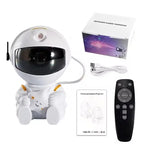 Star Projector Galaxy Night Light Astronaut Space Projector Starry Nebula Ceiling LED Lamp for Bedroom Home Decorative kids gift-Serilas