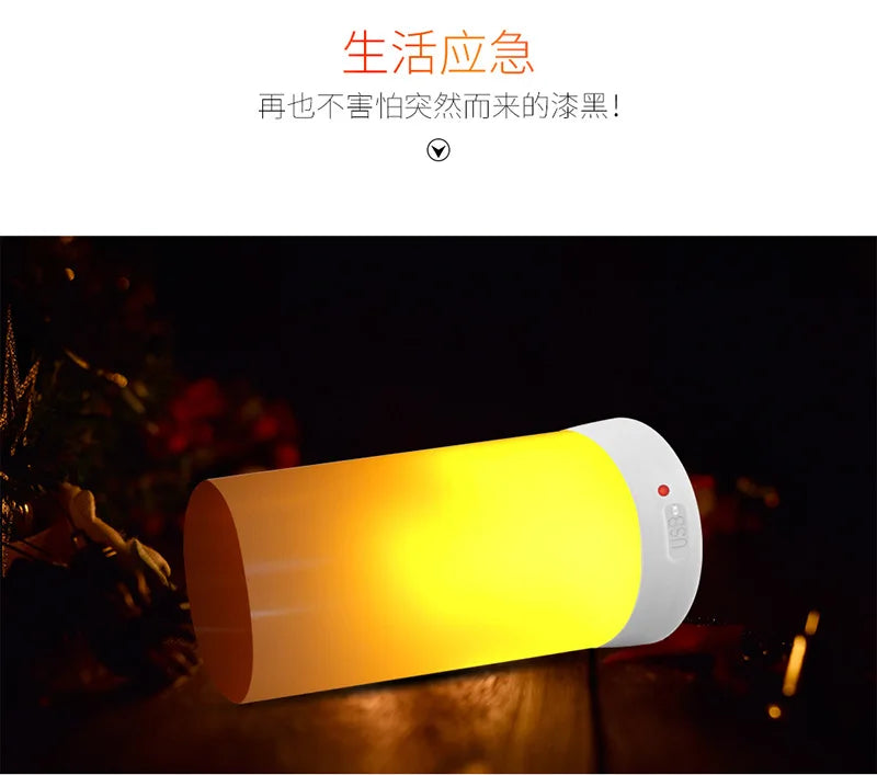 LED Flame Lamps for Room Simulated Flame Night Lights Lava Lamps Indoor Bar Ktv Wedding Decoration for Christmal New Year Gift-Serilas