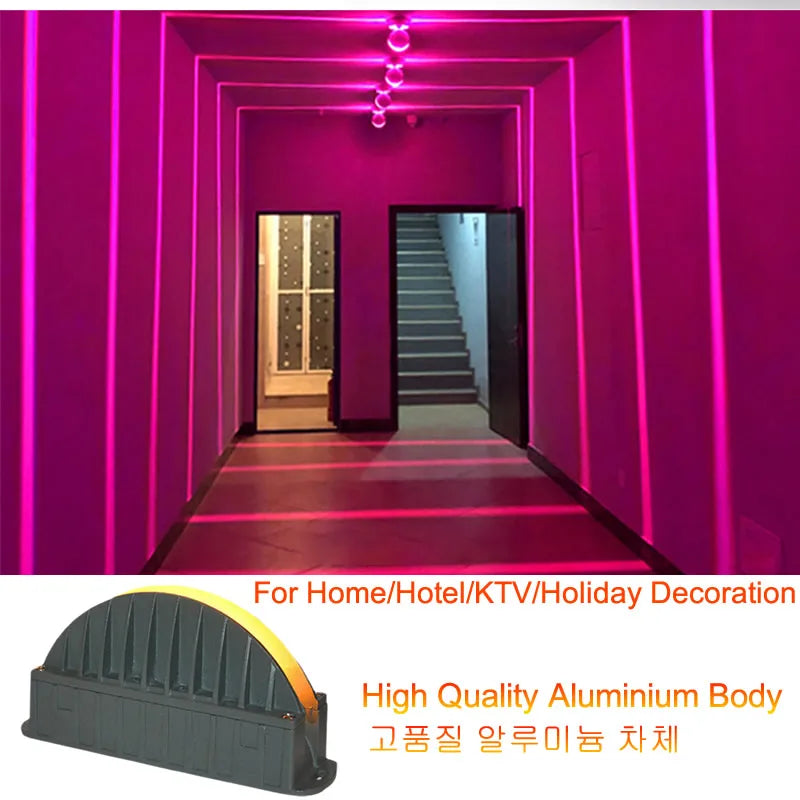 LED Window Lights For Home Living Room TV Decoration 110V 220V Door Frame Wall KTV Hotel Garage Corridor Lamps IP67 Outdoor-Serilas