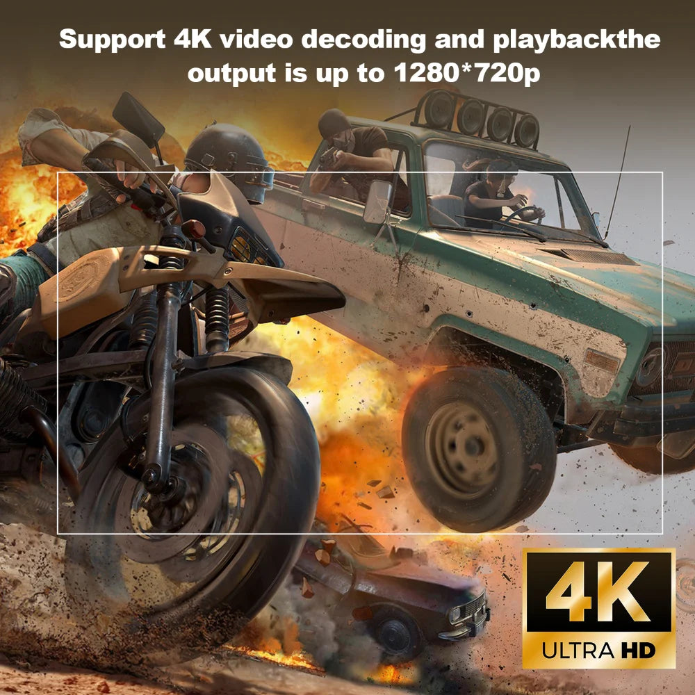 P30 Smart Mini Projector Android 11 WiFi6 Support 4K 1080P BT5.0 Projector 1280*720P Home Cinema Portable Projector-Serilas