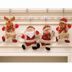 Dancing Santa Merry Christmas Ornaments xmas Tree Hanging Toys Christmas Tree Decoration Home Decor Present Xmas Children'S Gift-Serilas