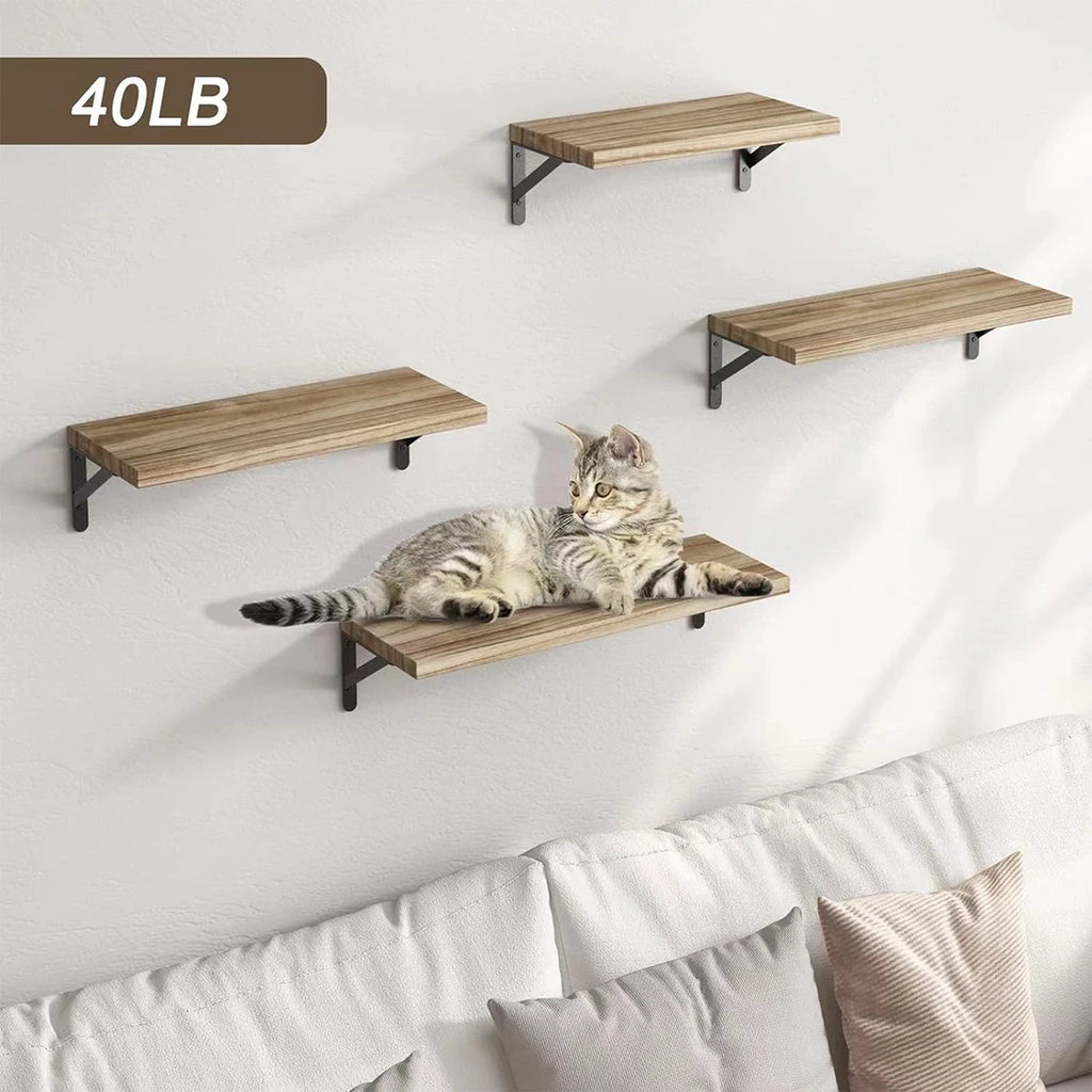 Floating Shelves for Wall,Bookshelves?Wall Mounted Wood Shelf for Living Room, Bathroom, Bedroom, Kitchen, Home Decor-Serilas