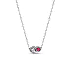 2025 New Heart-Shaped 925 Sterling Silver Elevated Red&Pink&Blue&White Heart Ring Lover's Holiday Gift Jewelry-Serilas