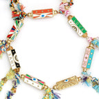 Lucky Eye Copper Enamel Turkish Evil Eye Charm Bracelet DIY Adjustable Rope Chain Bracelet for Women Men Girls Fashion Jewelry-Serilas