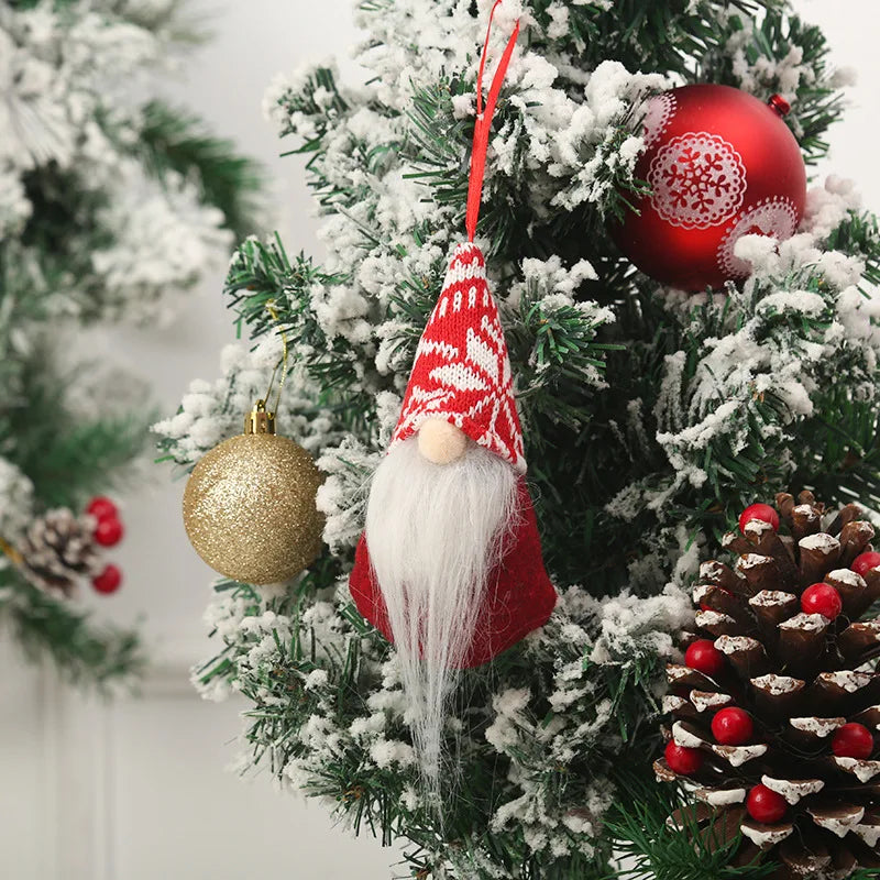 Navidad 2025 New Year 2024 Gifts Christmas Santa Faceless Gnomes Dolls Christmas Decorations for Home Xmas Tree Decor Ornaments-Serilas
