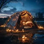 LED Solar Light String 8 Functions Outdoor Waterproof Lawn Starry Sky Christmas Garden Courtyard Decoration Atmosphere Lights-Serilas