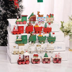 Christmas Train Merry Christmas Decorations For Home 2025 Cristmas Ornament Xmas Navidad Noel Gifts Happy New Year 2026 Gifts-Serilas