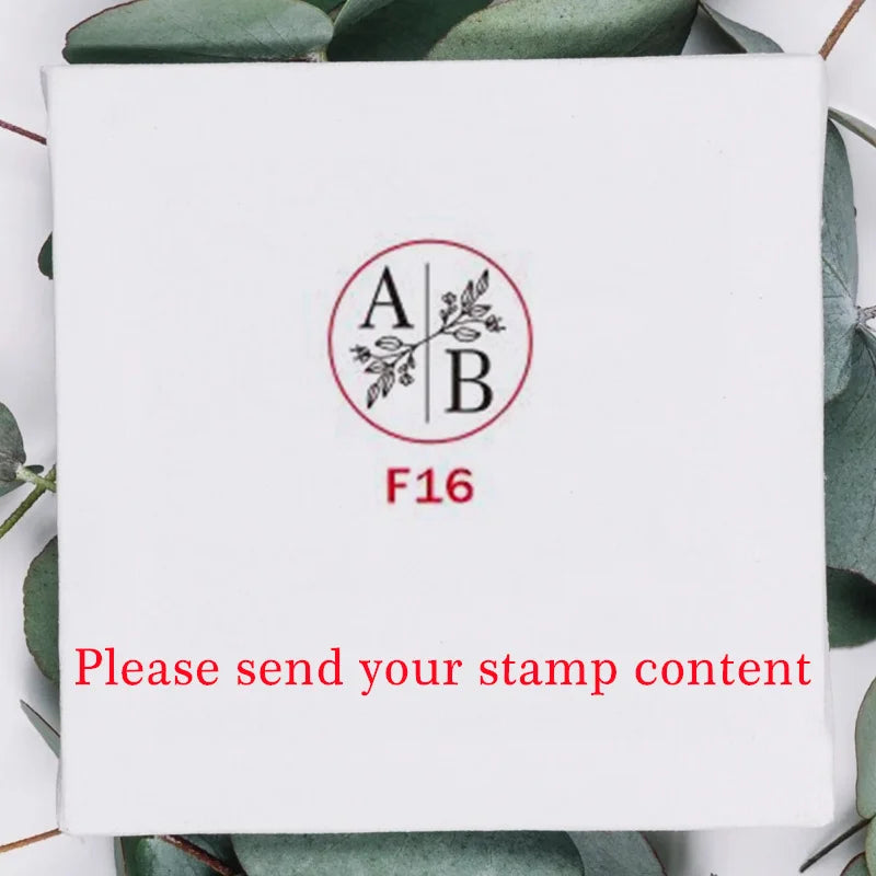 Ornament wreath Name Wedding Customized Wax Stamp Initial stamp,DIY Ancient Seal Retro Stamp,Personalized designVintage Wax Seal-Serilas